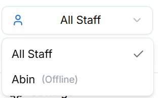 All Staff Filter