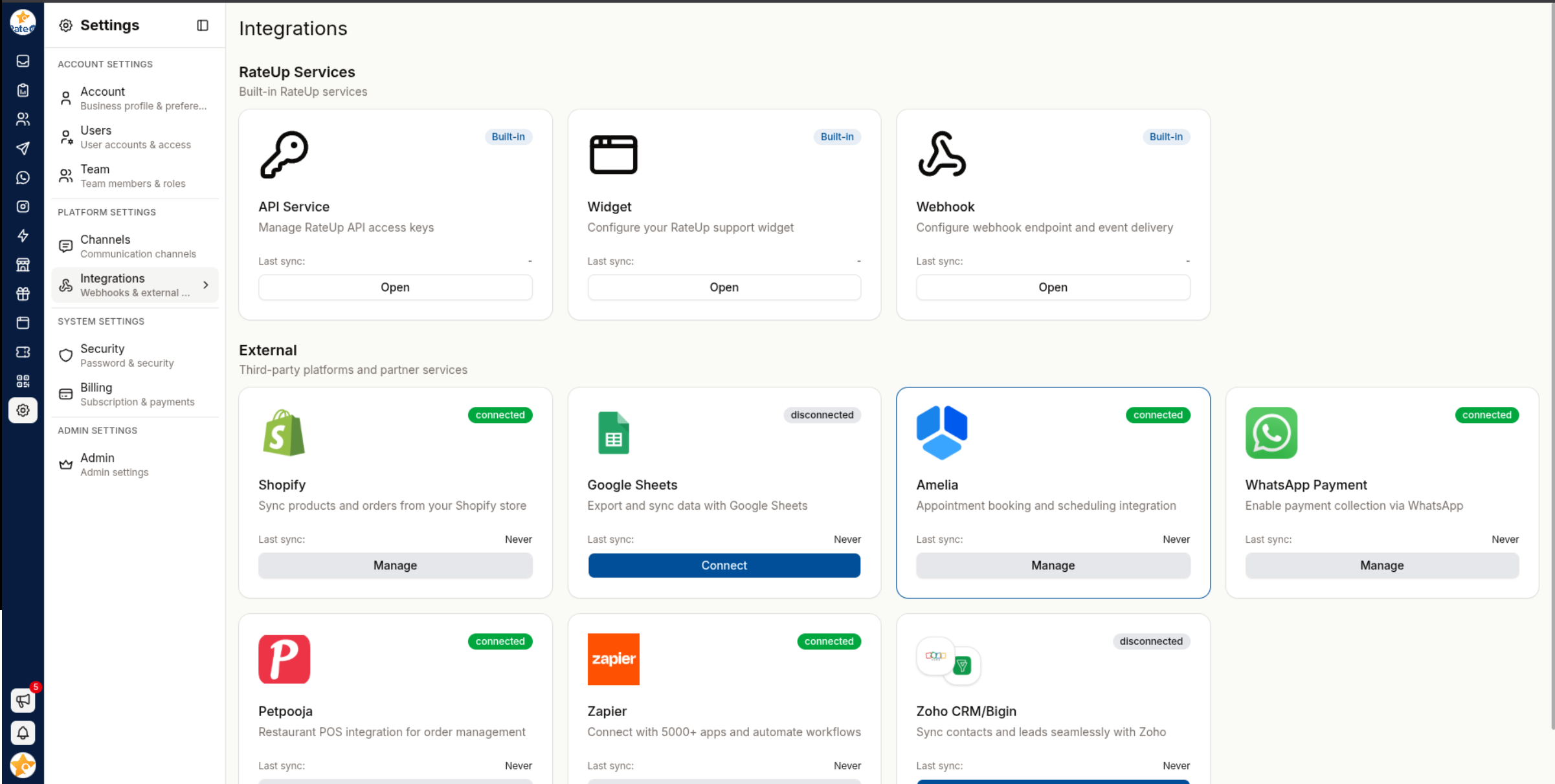 Integrations