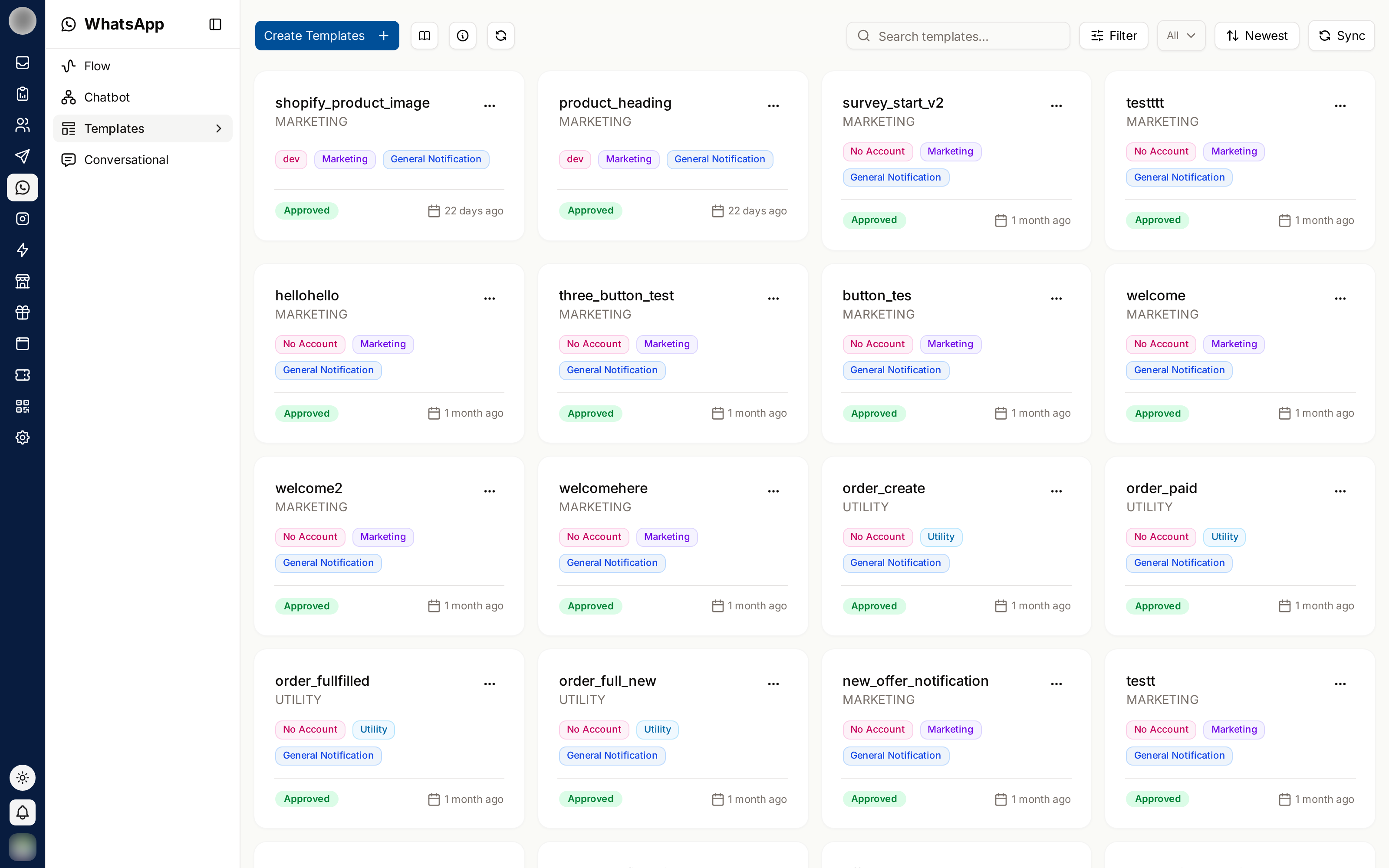 Your templates